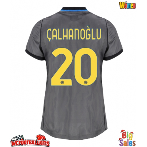 Inter Milan Hakan Calhanoglu #20 Replica Third Stadium Shirt for Women 2026-27 Short Sleeve